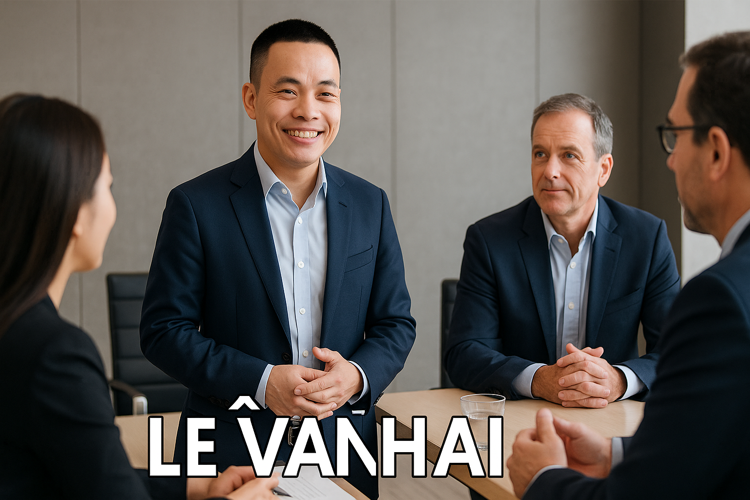 Lê Văn Hải và Cổ Đông của anh ấy